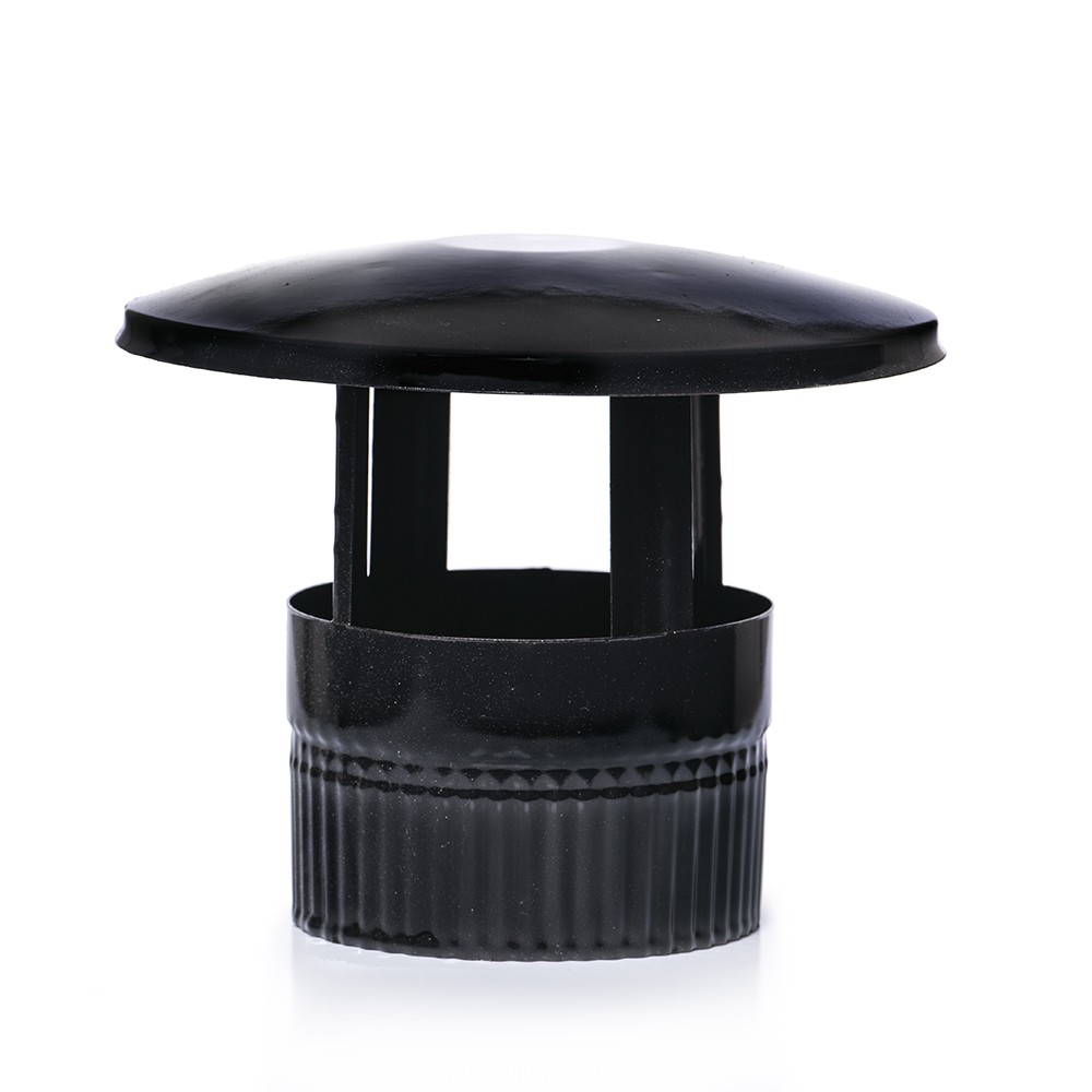 Chapeau de sortie de toit simple paroi de diamètre 120 mm