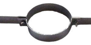 Support pour haut de cheminée diamètre 80 mm