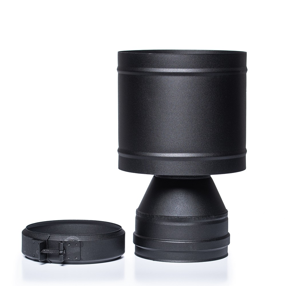 Chapeau Anti-vent Double paroi isolé diamètre 80/130 mm