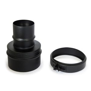 Adaptateur simple à double paroi isolé diamètre 80/130 mm